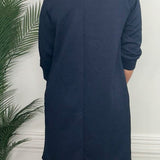 Kensington Textured Shift Dress - Jessi Jayne Boutique