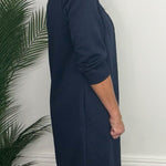Kensington Textured Shift Dress - Jessi Jayne Boutique