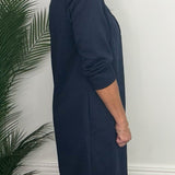 Kensington Textured Shift Dress - Jessi Jayne Boutique
