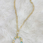 Seaside Treasure Open Pendant Necklace - Jessi Jayne Boutique