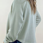 Sandstone Snap Henley Knit Top - Jessi Jayne Boutique