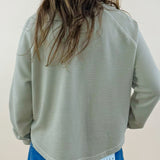 Sandstone Snap Henley Knit Top - Jessi Jayne Boutique