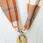 Autumn Ribbon Reversible Scarf Necklace - Jessi Jayne Boutique
