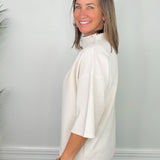Cozy Muse Mock Turtleneck Pullover