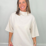 Cozy Muse Mock Turtleneck Pullover