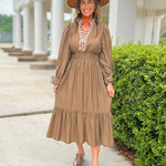 Wild At Heart Midi Dress - Jessi Jayne Boutique