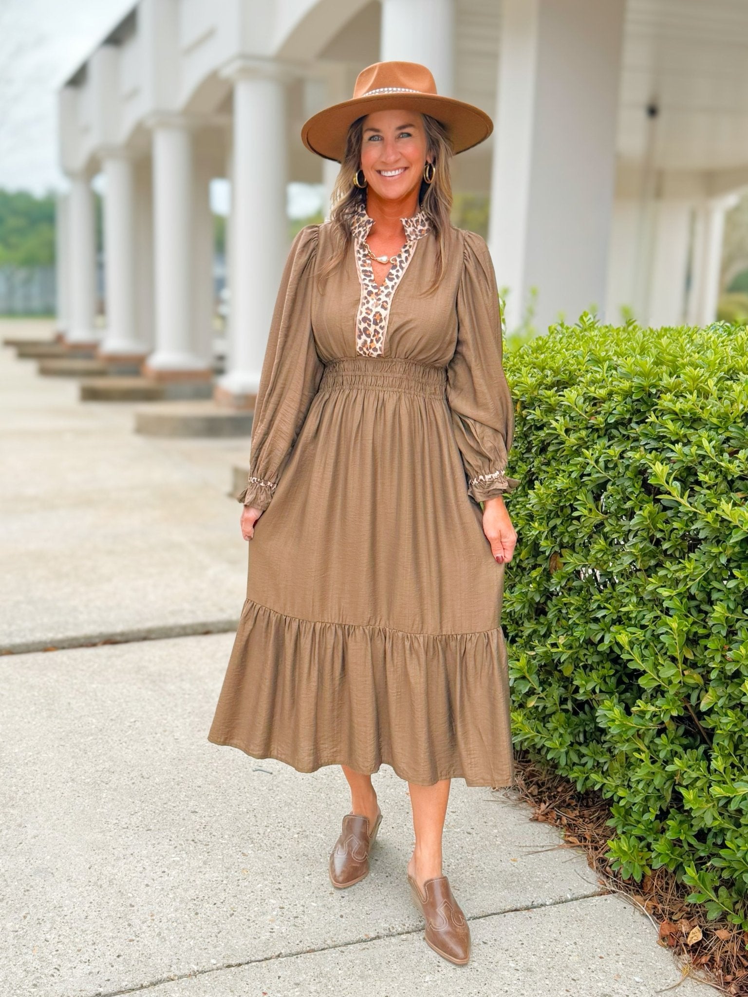 Wild At Heart Midi Dress - Jessi Jayne Boutique