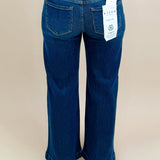 Risen Midtown Seamed Wide Leg Jeans - Jessi Jayne Boutique