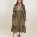Wild At Heart Midi Dress - Jessi Jayne Boutique