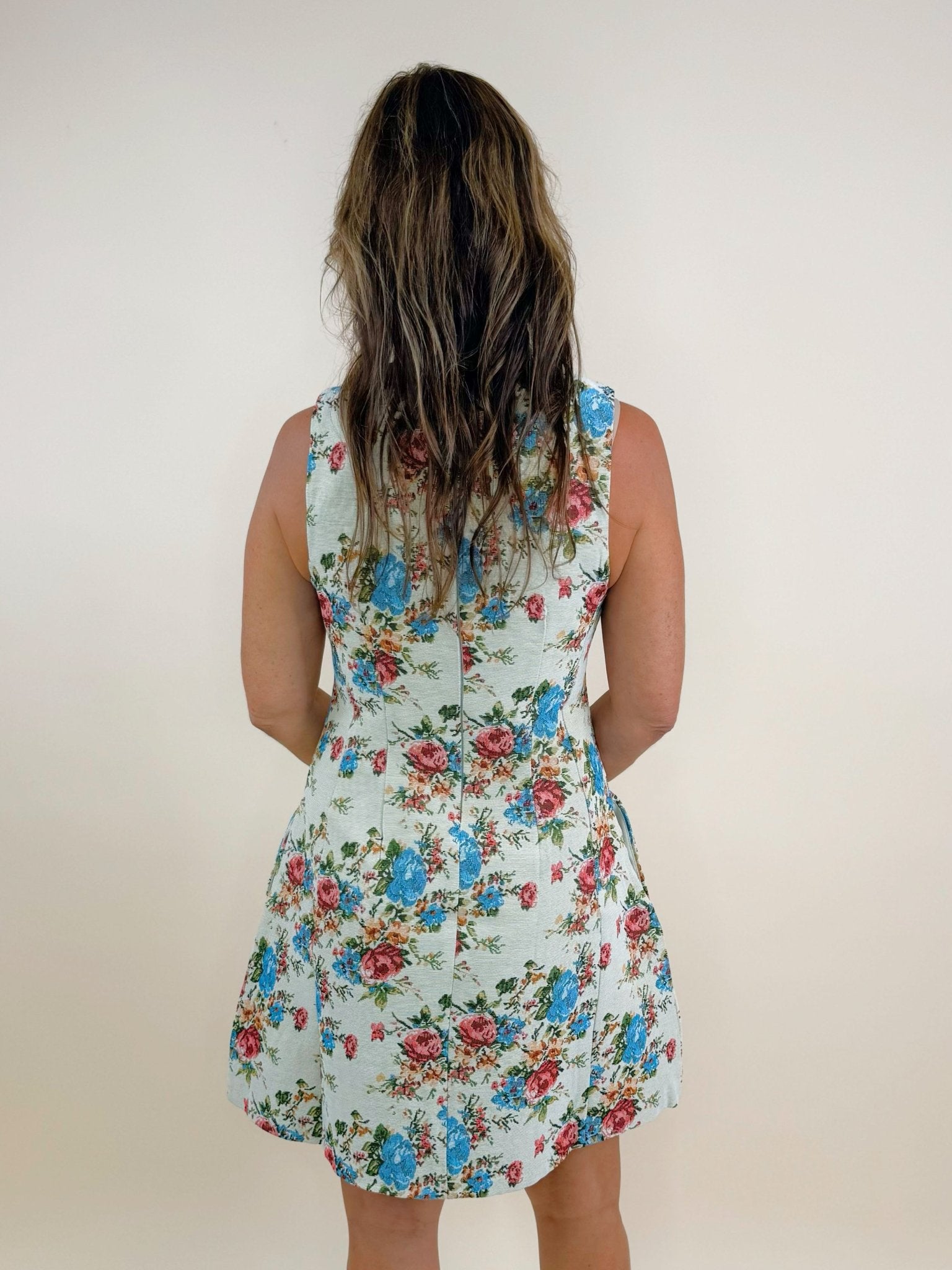 Bloom Brilliance Mini Dress - Jessi Jayne Boutique