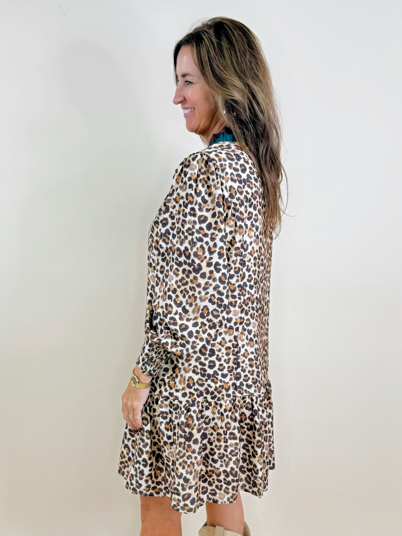 Loving Latte Leopard Dress - Jessi Jayne Boutique