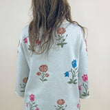 Stone Blossom Knit Sweater - Jessi Jayne Boutique