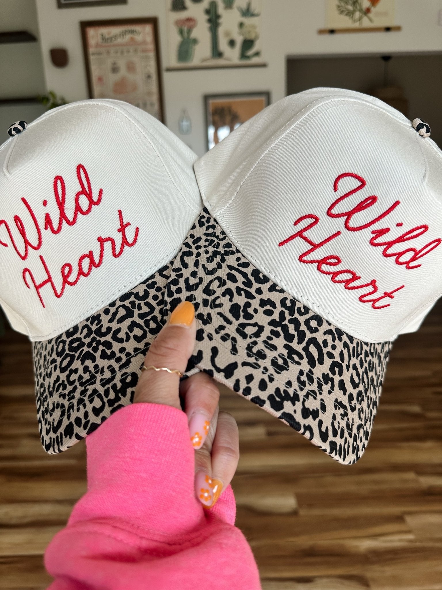 Wild Heart Leopard Hat - Jessi Jayne Boutique