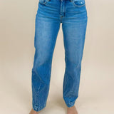 Harper Cropped Tapered Jeans - Jessi Jayne Boutique