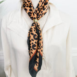 Golden Hour Slide Ring Satin Scarf