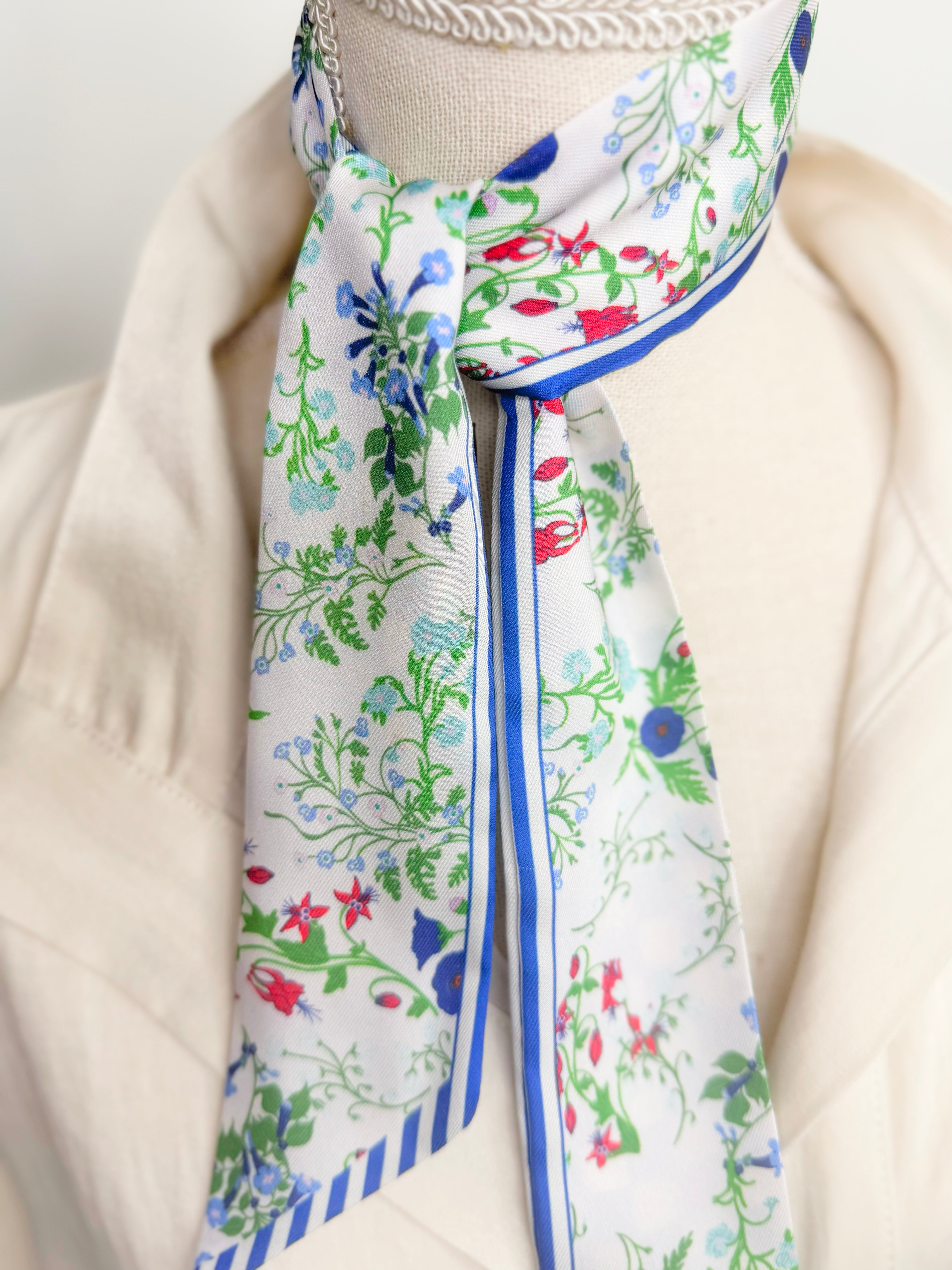 Petite Bloom Twilly Scarf - Jessi Jayne Boutique