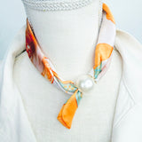 Stella Magnetic Pearl Scarf Necklace