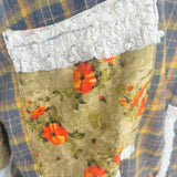 Campfire Olive Plaid Oversized Shirt - Jessi Jayne Boutique