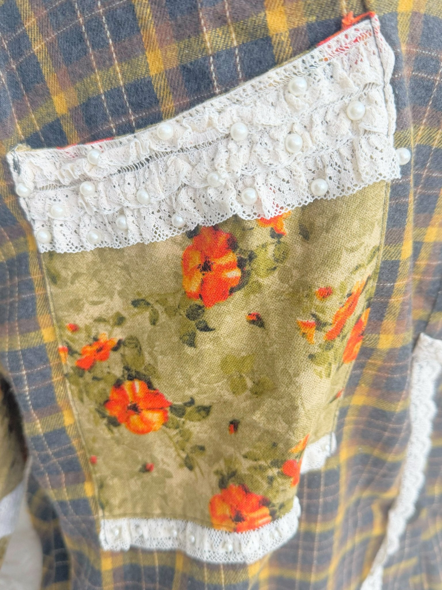 Campfire Olive Plaid Oversized Shirt - Jessi Jayne Boutique
