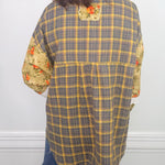 Campfire Olive Plaid Oversized Shirt - Jessi Jayne Boutique