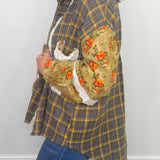 Campfire Olive Plaid Oversized Shirt - Jessi Jayne Boutique