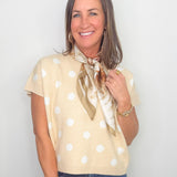 Sweet Spot Polka Dot Sweater