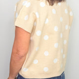 Sweet Spot Polka Dot Sweater