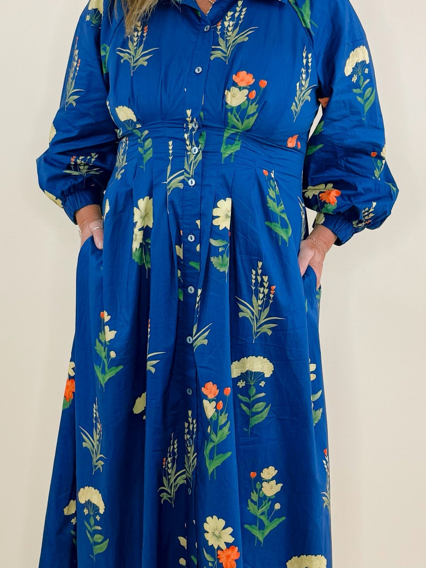Twilight Garden Midi Dress - Jessi Jayne Boutique