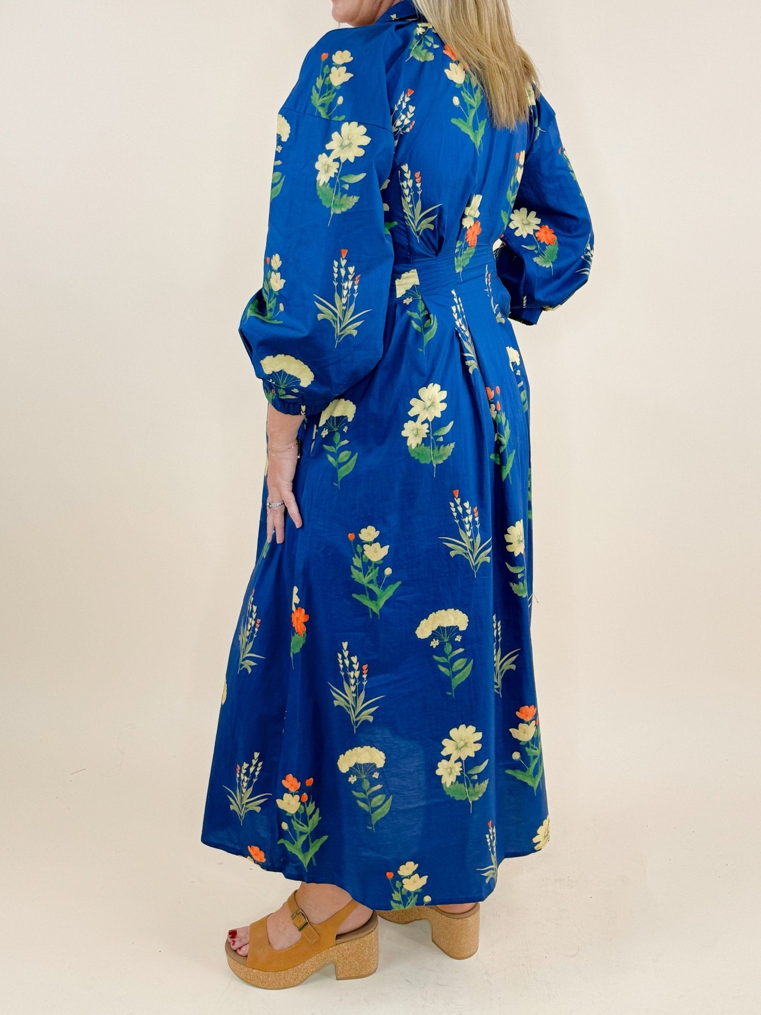Twilight Garden Midi Dress - Jessi Jayne Boutique