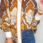 Canyon Rose Retro Blouse - Jessi Jayne Boutique