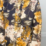 Golden Heirloom Floral Blouse - Jessi Jayne Boutique