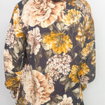 Golden Heirloom Floral Blouse - Jessi Jayne Boutique