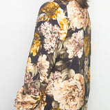 Golden Heirloom Floral Blouse - Jessi Jayne Boutique