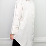 Ivory Ease Oversized Dolman Shirt - Jessi Jayne Boutique