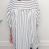 Hampton Stripe Button Top - Jessi Jayne Boutique