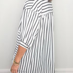 Hampton Stripe Button Top - Jessi Jayne Boutique