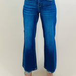 Risen Classic Crop Wide Leg Jeans - Jessi Jayne Boutique
