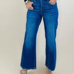 Risen Classic Crop Wide Leg Jeans - Jessi Jayne Boutique