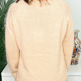 Pumpkin Patch Embroidered Blanket Stitch Sweater - Jessi Jayne Boutique