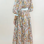 Paisley Garden Midi Dress - Jessi Jayne Boutique