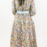 Paisley Garden Midi Dress - Jessi Jayne Boutique