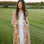 Paisley Garden Midi Dress - Jessi Jayne Boutique