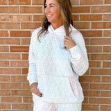 Sunkissed Coconut Quilted Pastel Floral Shorts - Jessi Jayne Boutique