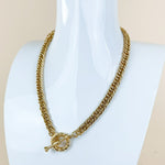 Twisted Toggle Chain Necklace - Jessi Jayne Boutique