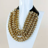 Golden Radiance Beaded Necklace - Jessi Jayne Boutique