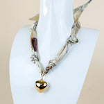 Sweetheart Silk Scarf Necklace - Jessi Jayne Boutique