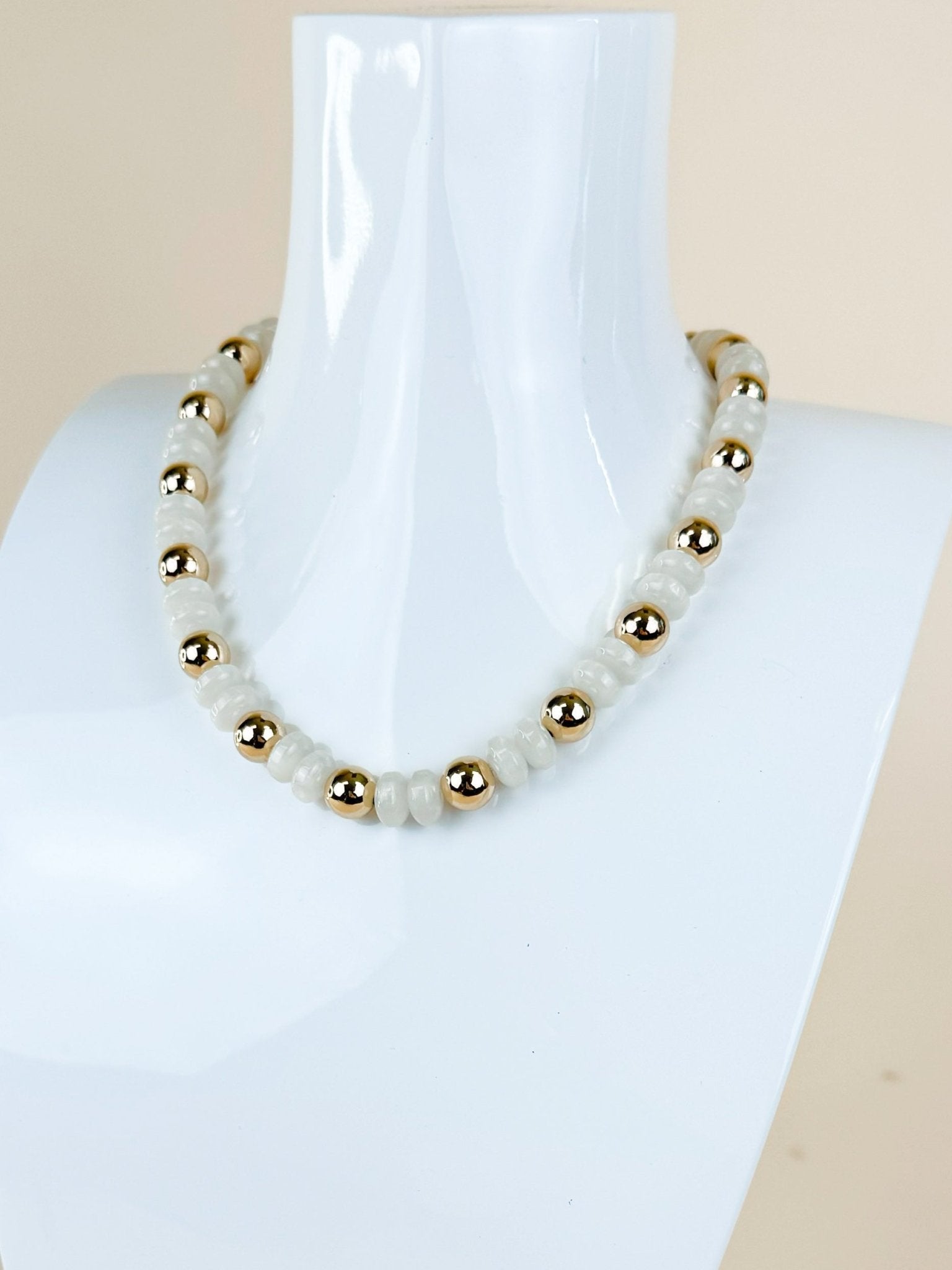 Coastal Luxe Beaded Necklace - Jessi Jayne Boutique