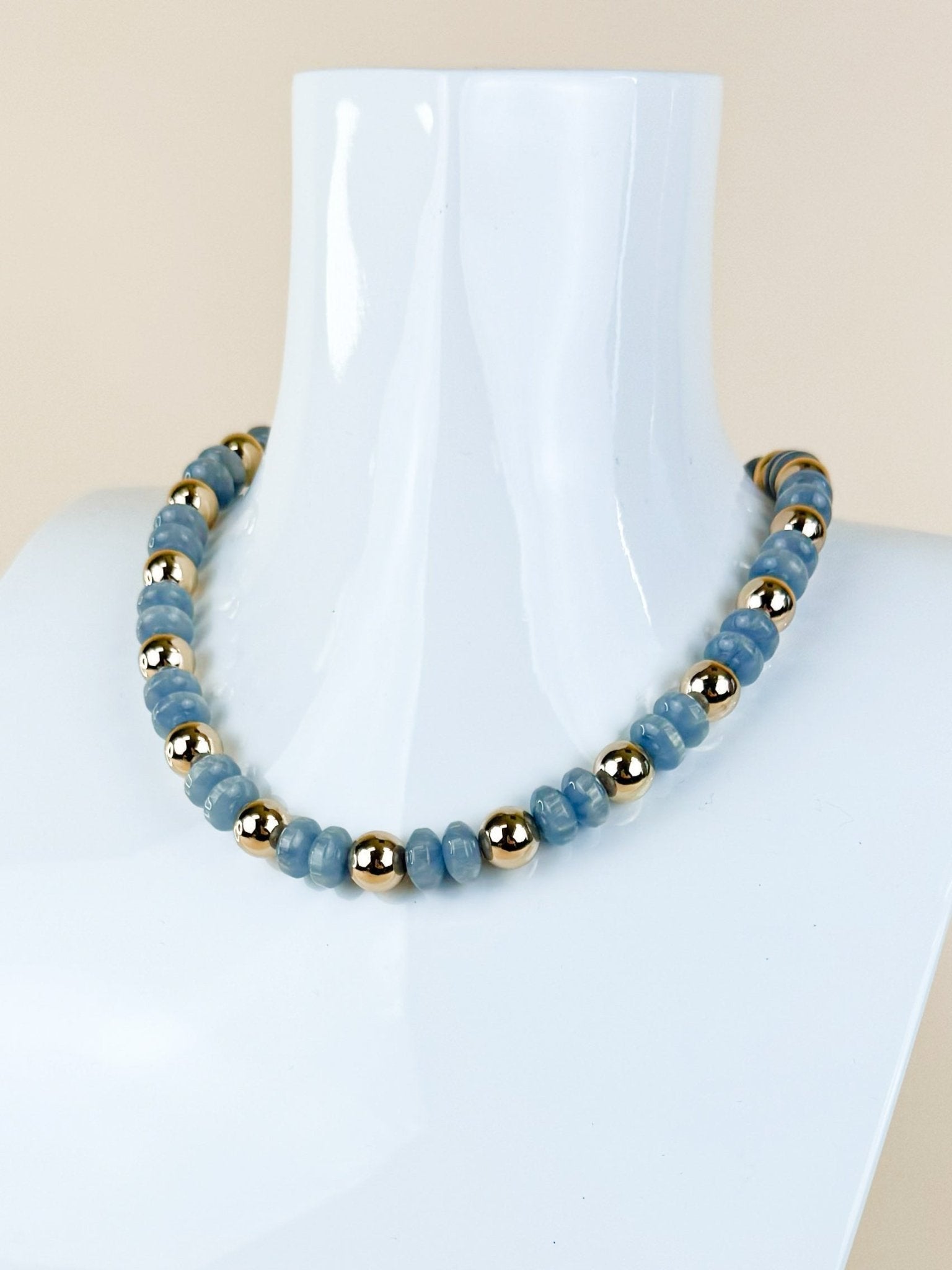 Coastal Luxe Beaded Necklace - Jessi Jayne Boutique