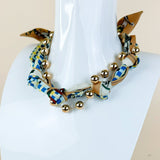 Riviera Silk Beaded Necklace - Jessi Jayne Boutique