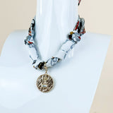 Roman Charm Scarf Necklace - Jessi Jayne Boutique